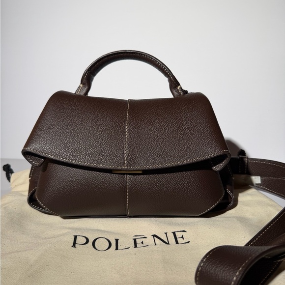 [SOLD OUT] Polène Mokki Mini Bag – Textured Ebony 🤎 - Picture 2 of 10